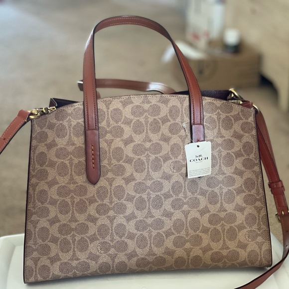 NWT Coach Charlie - Brown - Picture 4 of 6